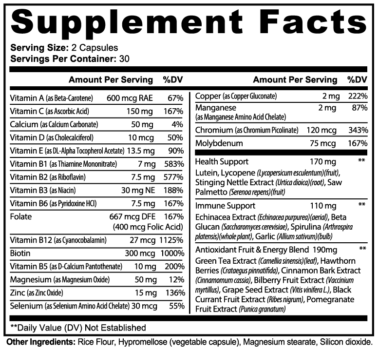 Nutra Prime - Complete Multivitamin