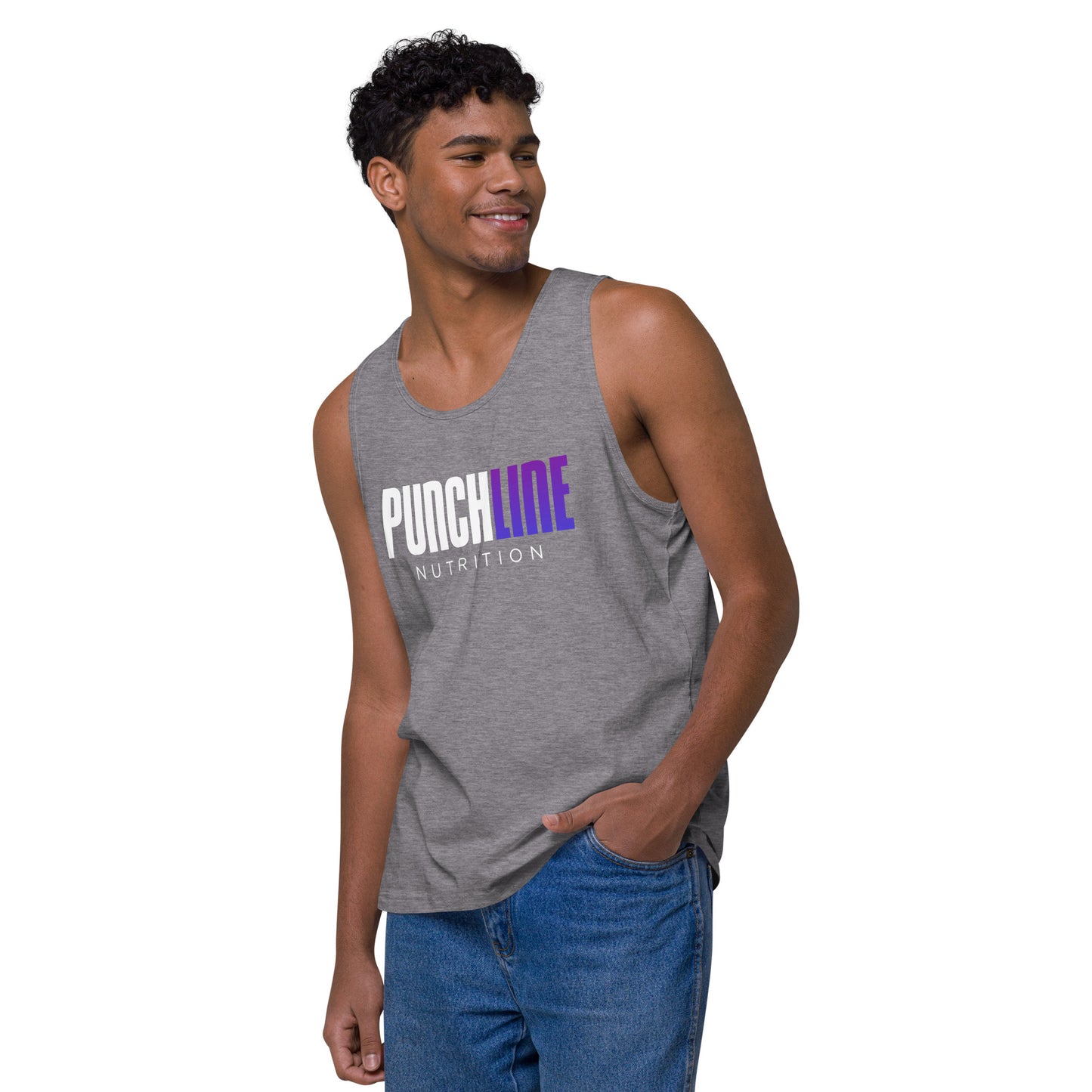 Men’s tank top (Wide Shoulder Strap)
