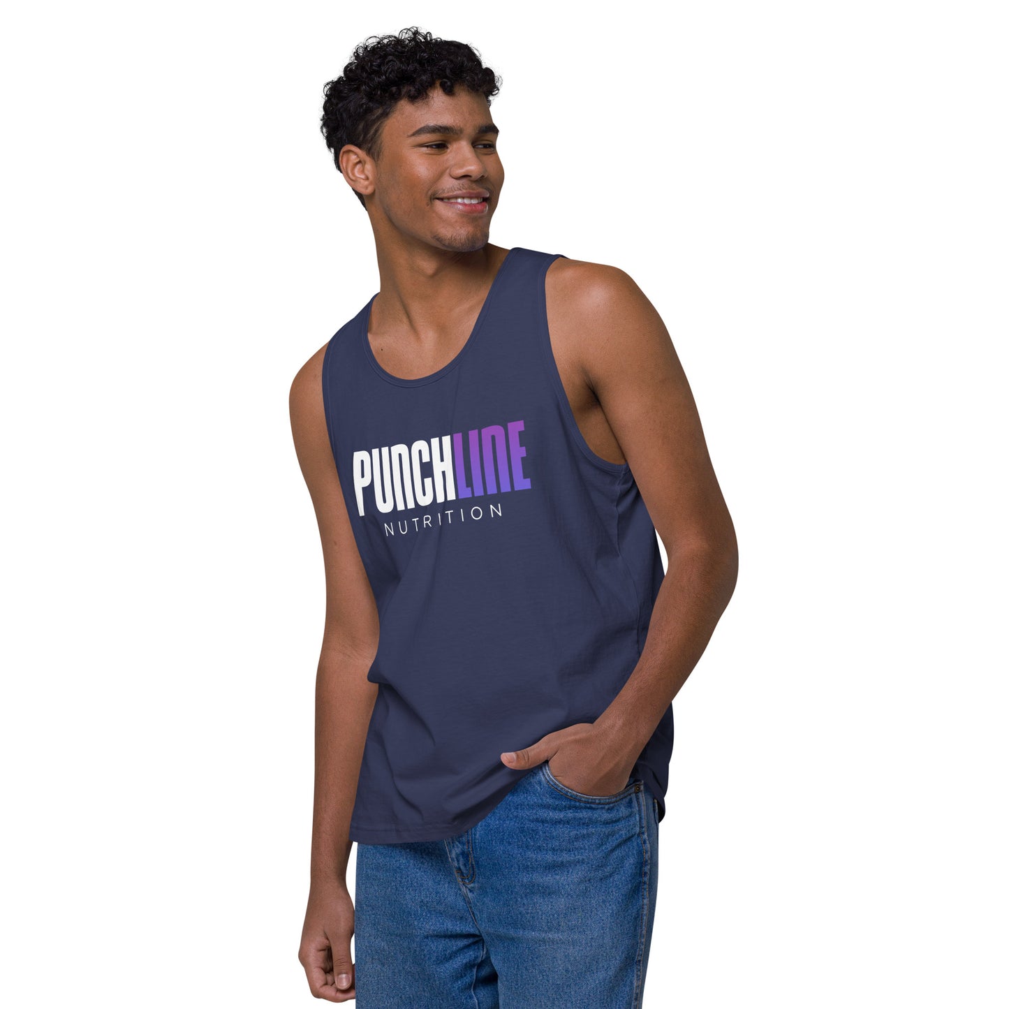 Men’s tank top (Wide Shoulder Strap)