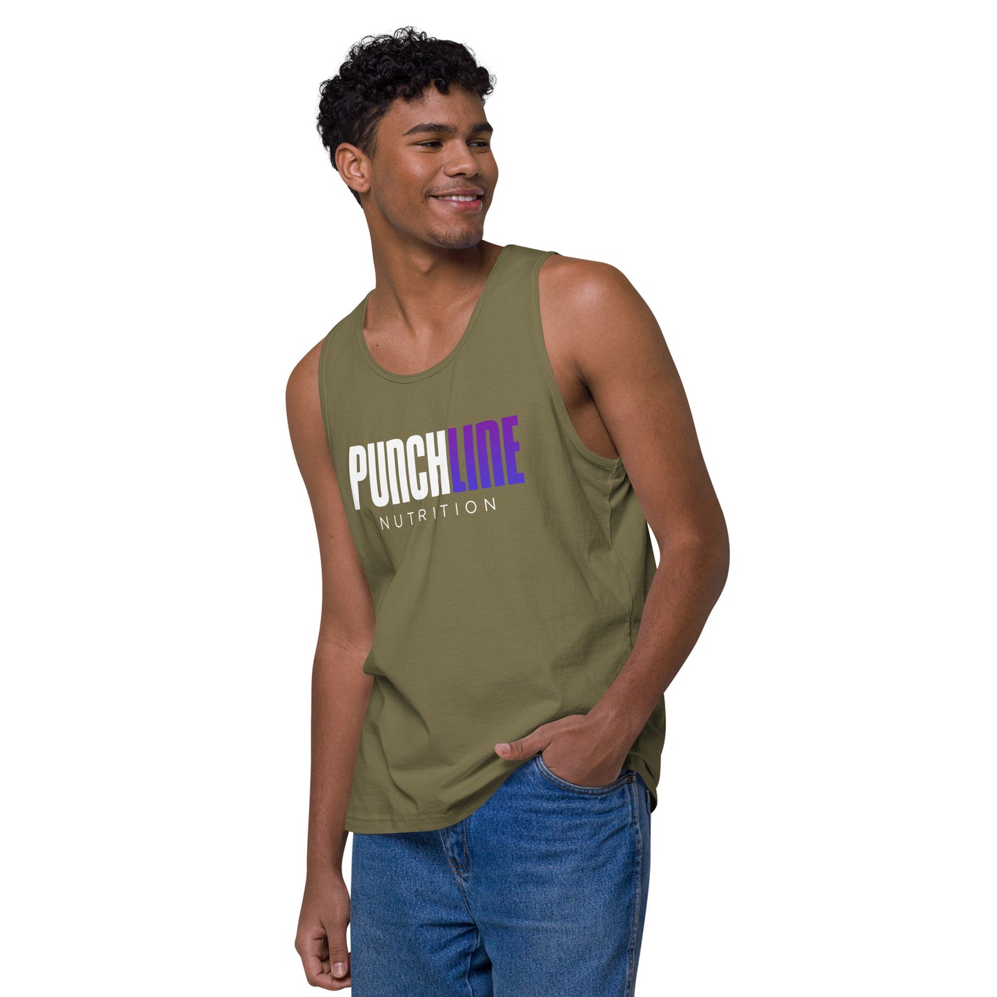 Men’s tank top (Wide Shoulder Strap)